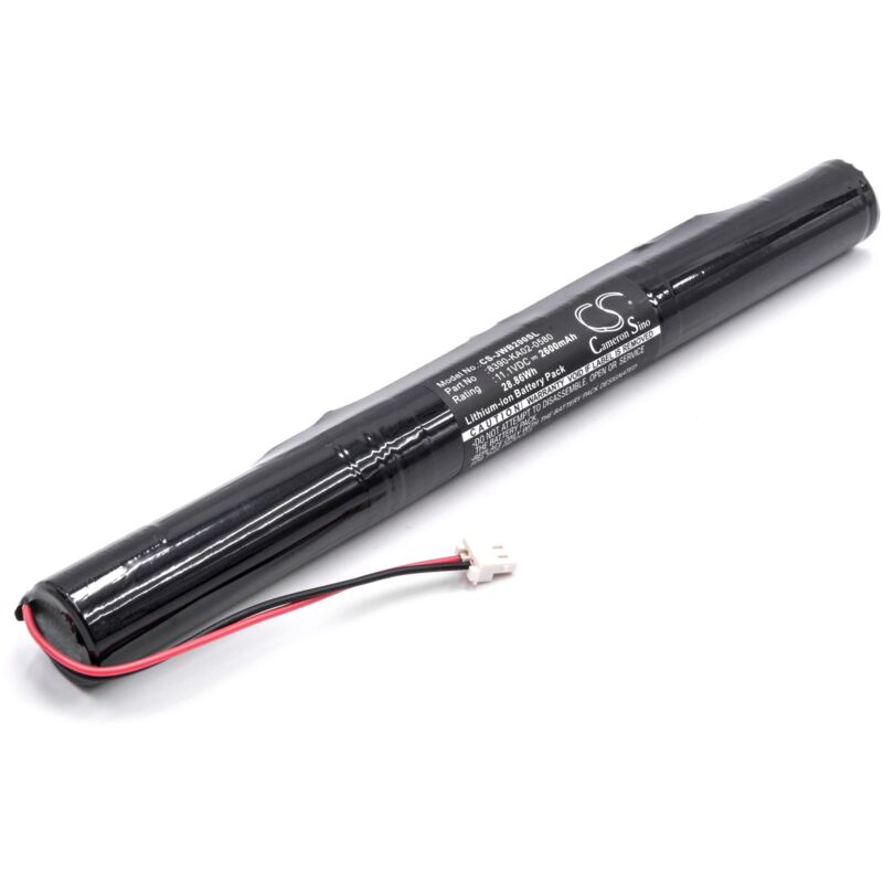 foto del prodotto vhbw batteria sostituisce jawbone 8390 ka02 0580, j200 icr18650f1l per casse, altoparlanti, speaker 2600mah, 11,1v, li ion 