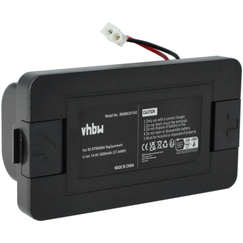 foto del prodotto vhbw batteria sostituisce k rcher 9.754 313.0 per home cleaner nero 2600mah, 14,4v, li ion 