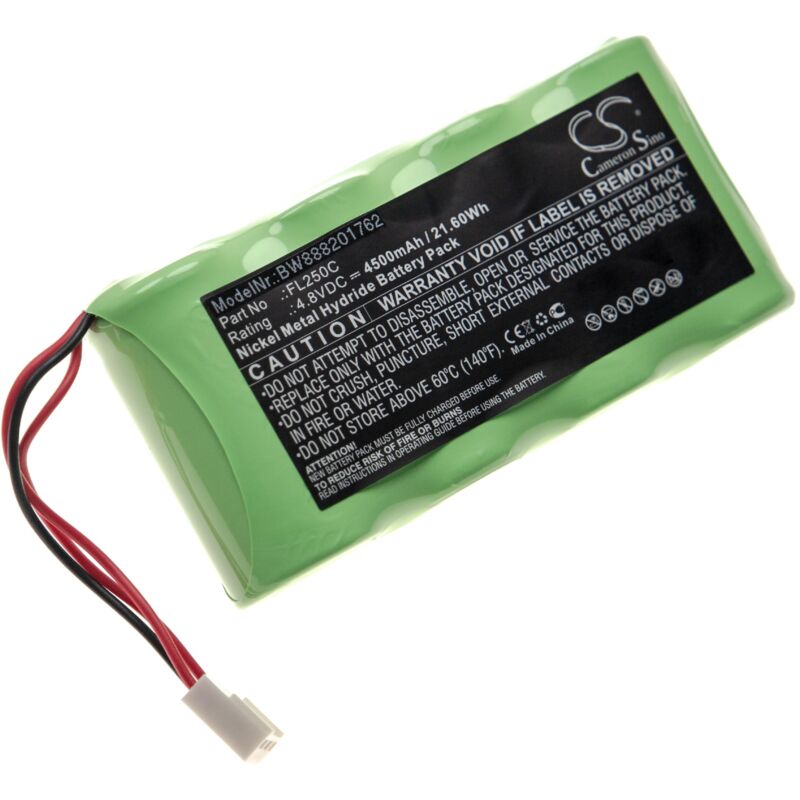 foto del prodotto vhbw batteria sostituisce metland fl250c per dispositivo di misurazione laser, dispositivo di misurazione 4500mah, 4,8v, nimh 