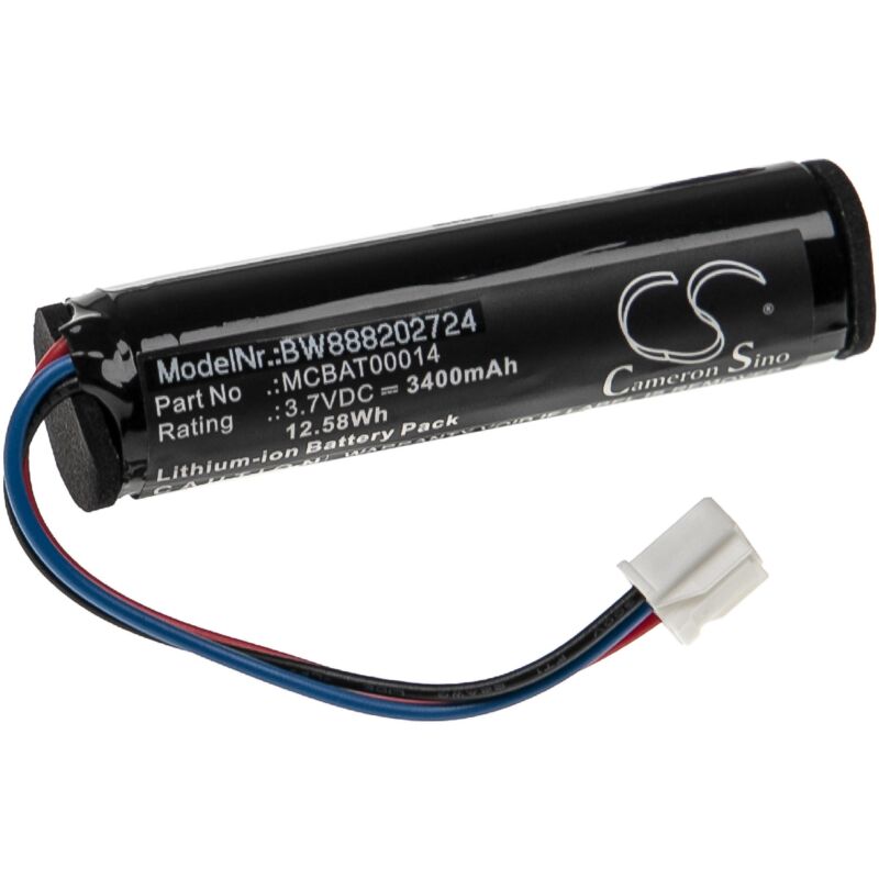 foto del prodotto vhbw batteria sostituisce parrot mcbat00014 per controller per drone, telecomando 3400mah, 3,7v, li ion 
