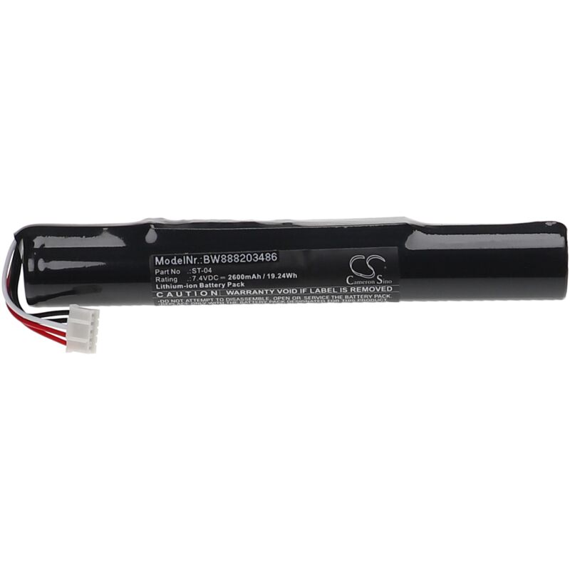 foto del prodotto vhbw batteria sostituisce sony st 04 per casse, altoparlanti, speaker 2600mah, 7,4v, li ion 