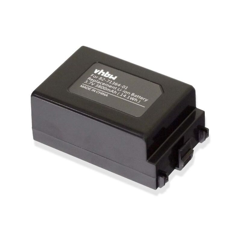 foto del prodotto vhbw batteria sostituisce symbol btry mc70eab00, btry mc70eab02, hbm sym70lx per lettore di codici a barre, pos 3800mah, 3,7v, li ion 