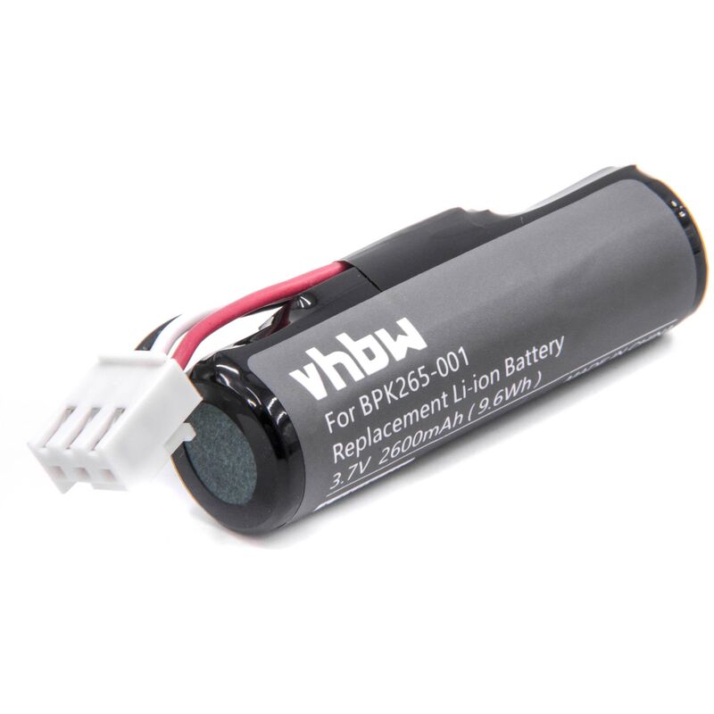 foto del prodotto vhbw batteria sostituisce verifone bpk260 001, bpk260 002 01 a, bpk265 001 per lettore di codici a barre, pos 2600mah, 3,7v, li ion 