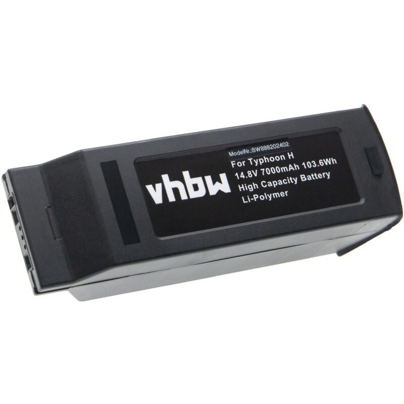 foto del prodotto vhbw batteria sostituisce yuneec yunh105, yuntyh105 per drone quadricottero multicottero 7000mah, 14,8v, li poly 