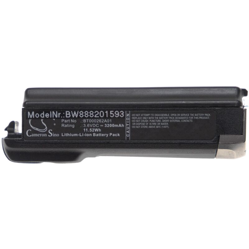 immagine 0 del prodotto vhbw batteria sostituisce zebra btry nwtrs 50ma 01 per lettore di codici a barre, pos 3200mah, 3,6v, li ion 