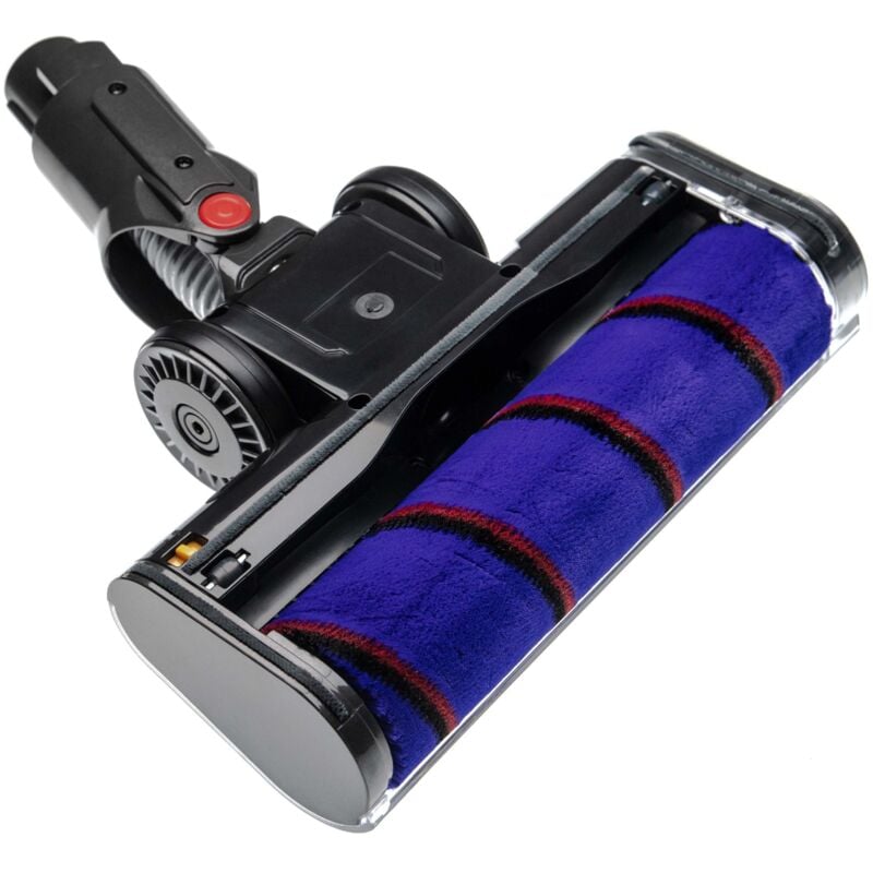 foto del prodotto vhbw bocchetta spazzola soft per pavimenti compatibile con dyson v7, v8, v15 detect complete aspirapolvere, con rullo morbido, 25 cm
