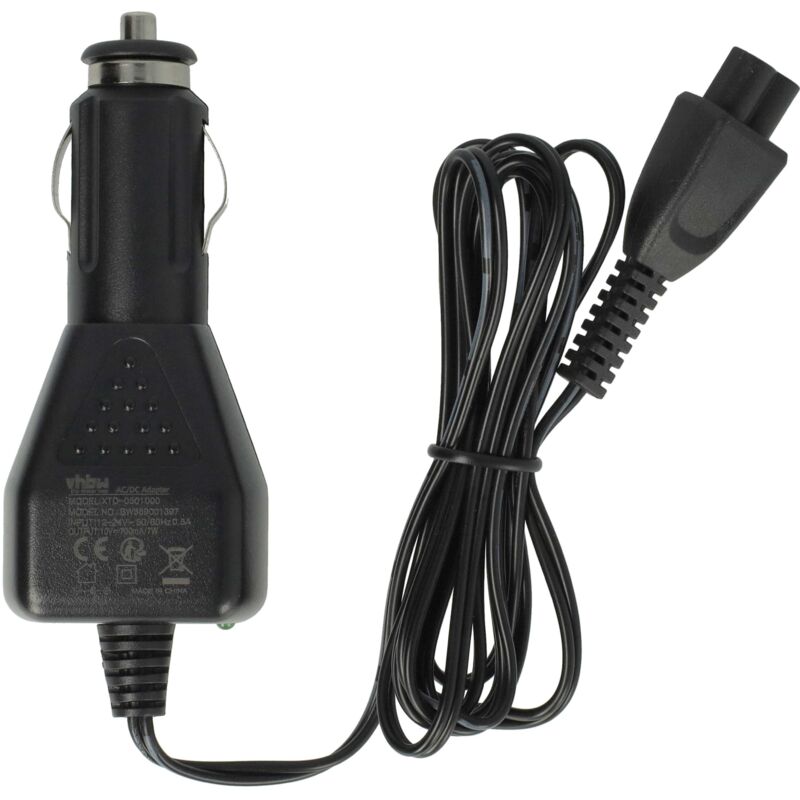 foto del prodotto vhbw caricabatteria da auto compatibile con k rcher oc 3 adventure idropulitrice caricatore da 12v nero