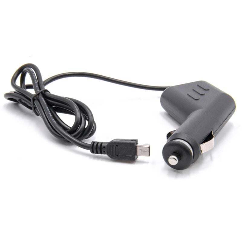 foto del prodotto vhbw caricabatteria da auto compatibile con tomtom one europe, iq routes navigatore caricatore da 12v nero