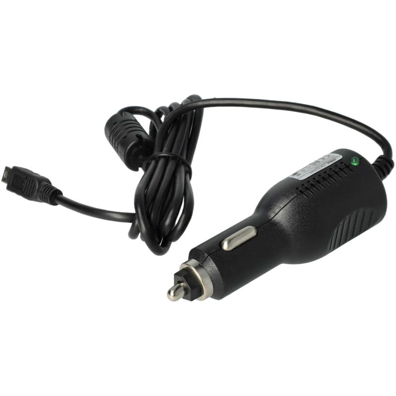 foto del prodotto vhbw caricabatteria per navigatore da auto con ingresso mini usb con tmc integrato e altri per tomtom one, tomtom go