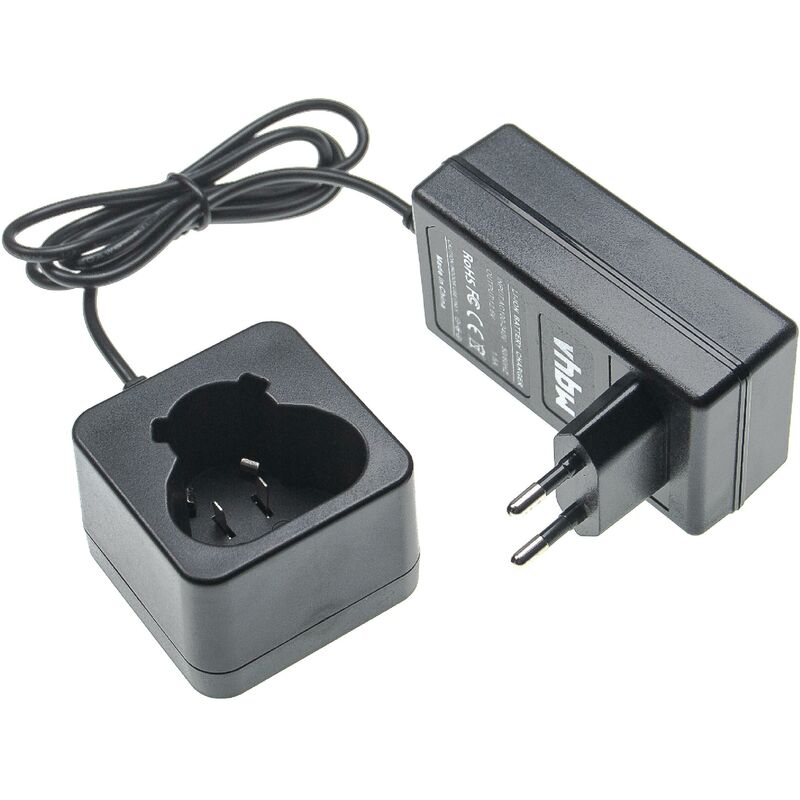 foto del prodotto vhbw caricabatterie 10.8 12 compatibile con worx wu288, wx125, wx125.1, wx125.3, wx125.3 d lite, wx125.4, wx125.5 batterie li ion di attrezzi
