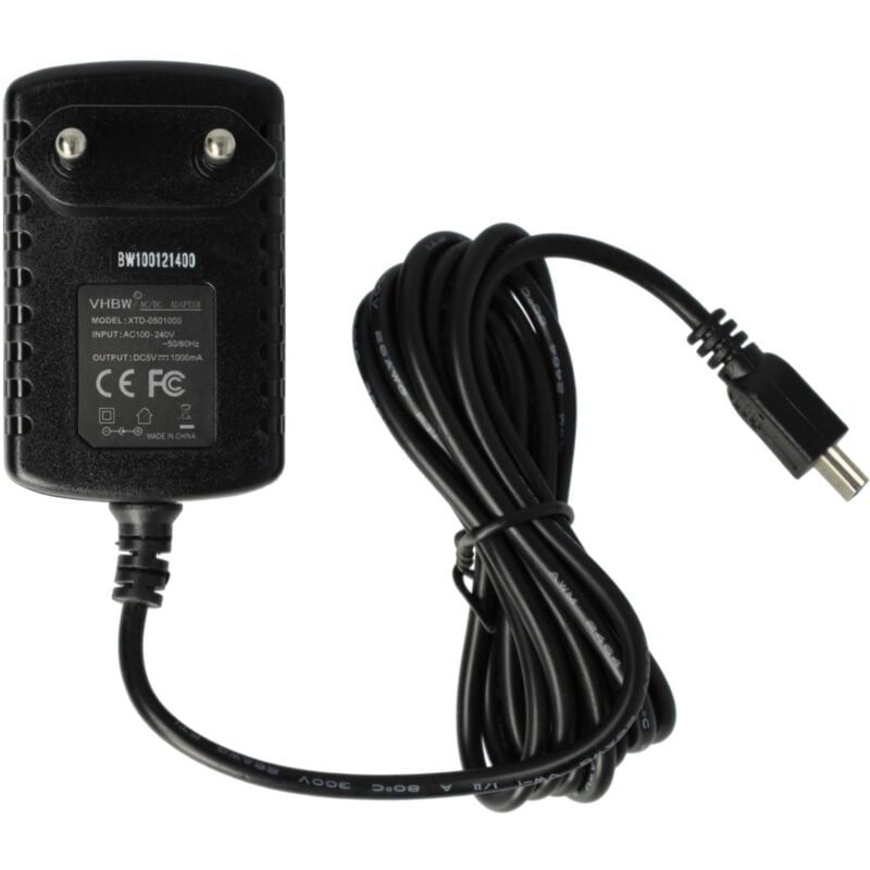 foto del prodotto vhbw caricabatterie 110 220v compatibile con blackberry 7100x, 7105t, 7130e, 7210, 7230, 7250, 7270, 7280, 7290, 8100 pearl cellulare, telefono
