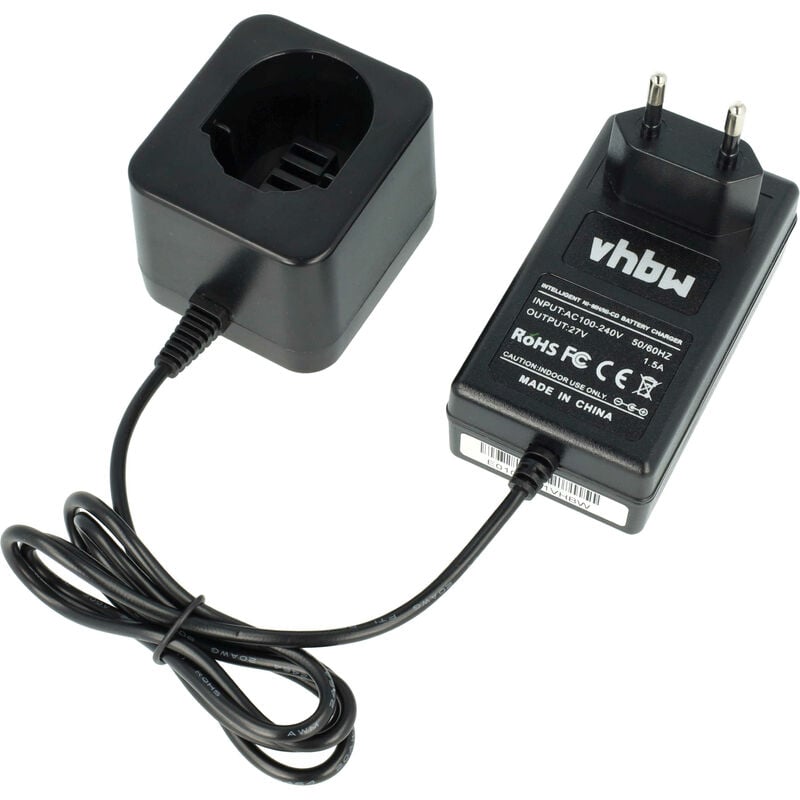 foto del prodotto vhbw caricabatterie 220v compatibile con utensile dewalt dcd910kx, dcd920b2, dcd925, dcd925b2, dcd940b2, dcd940kx, dcd945b2, dcd950b, dcd950kx