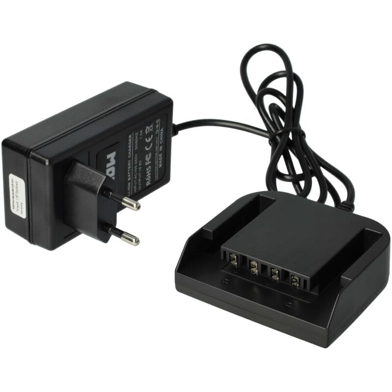 foto del prodotto vhbw caricabatterie compatibile con aeg gbs 14.4v, m1430r, l1414, l1414r, l1415, l1415r, l1430, l1430l, l1430r batterie li ion di attrezzi