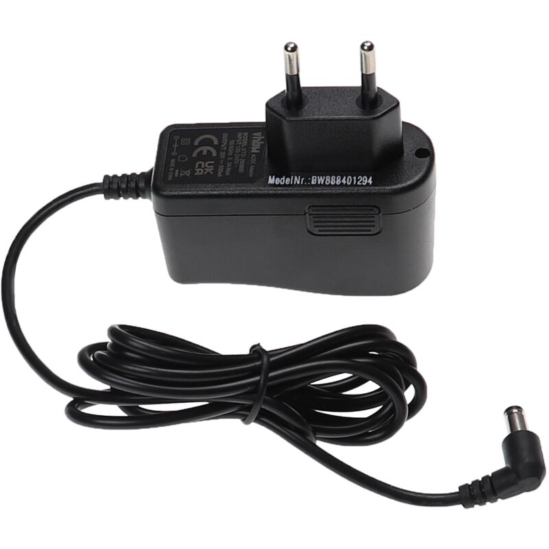 foto del prodotto vhbw caricabatterie compatibile con aeg qx9 1 anim, qx9 1 alrg, qx9 1 p4gg, qx9 1 p5ib, qx9 1 ult aspirapolvere portatile a batteria
