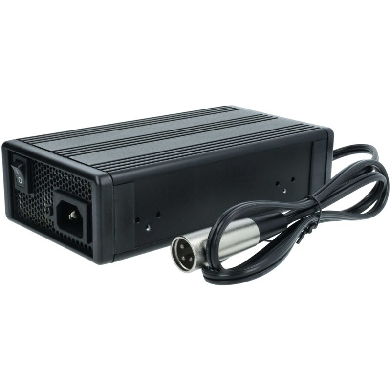 foto del prodotto vhbw caricabatterie compatibile con ambrogio b025de0, l100, l20, b029de0, b029el0, b025el0, l15, l200 batterie li ion di robot tagliaerba 24v 
