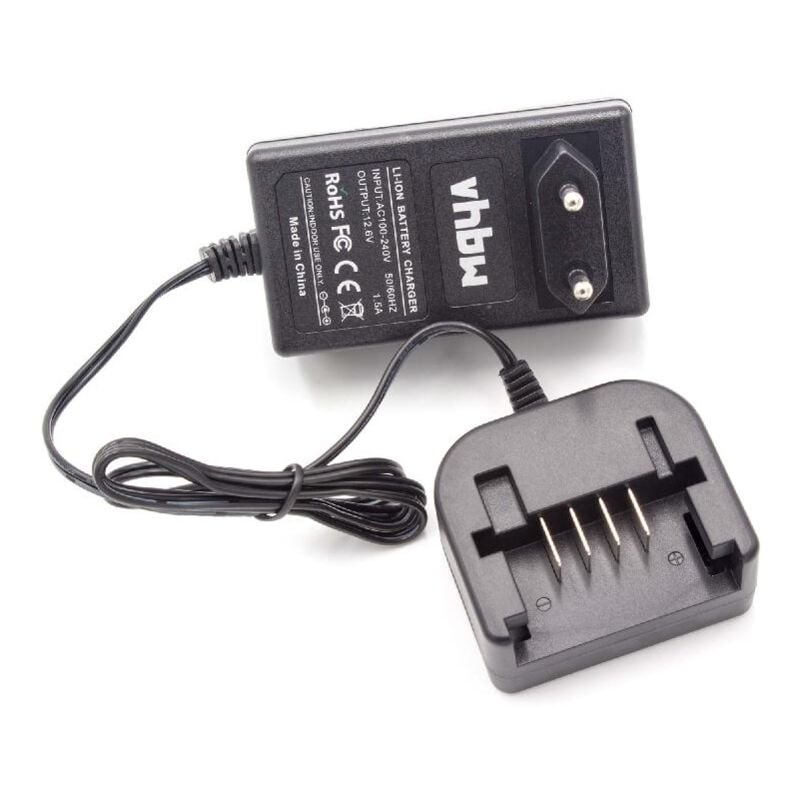 foto del prodotto vhbw caricabatterie compatibile con black decker bdcd112 batterie li ion di attrezzi