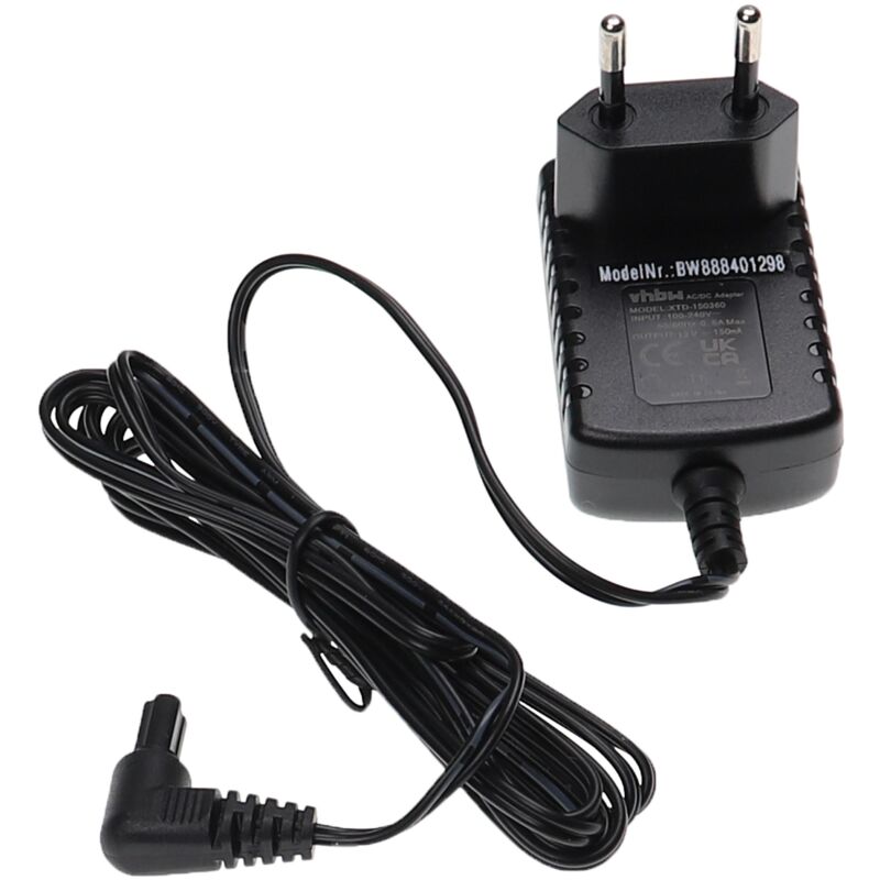 foto del prodotto vhbw caricabatterie compatibile con black decker dustbuster dva315j, dva315jf, dva320j, dva325jp, dva315 aspirapolvere portatile a batteria