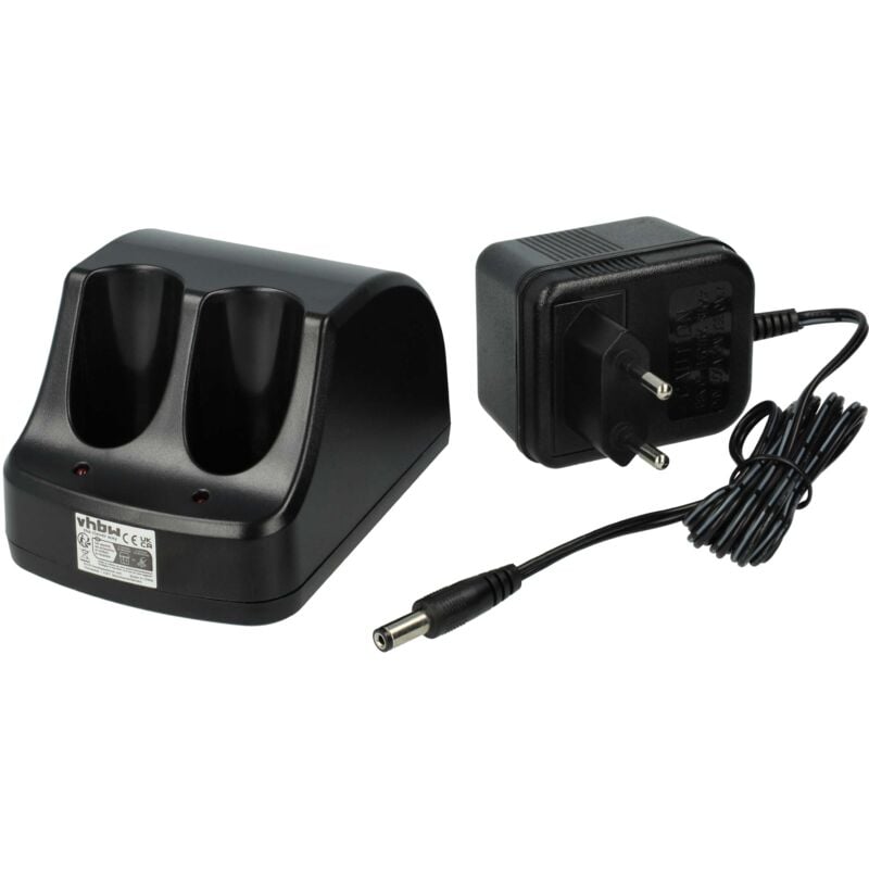 foto del prodotto vhbw caricabatterie compatibile con black decker versapak vp650, vp660, vp7221, vp7221c, vp7251, vp7251c, vp940 batterie ni cd, nimh di attrezzi