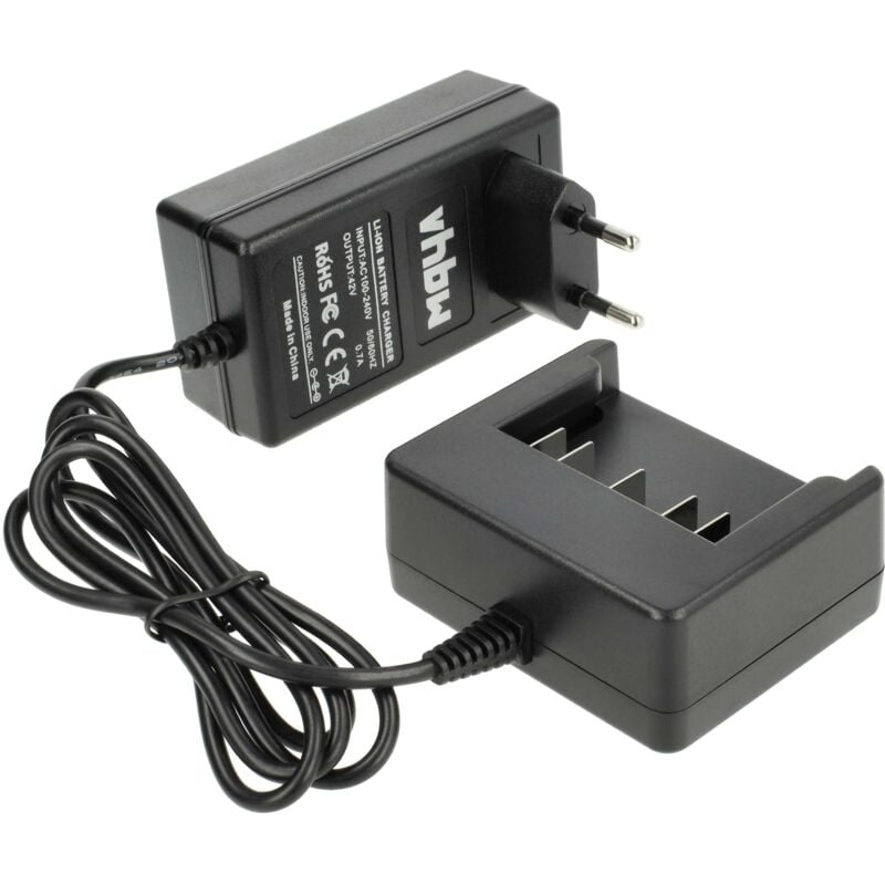 foto del prodotto vhbw caricabatterie compatibile con bosch ikra ib mt 36, ib sr 36, ib lm 38, ib lm 43, ib bc 33, ib lm 33, ib tc 36 batterie di attrezzi, 36v