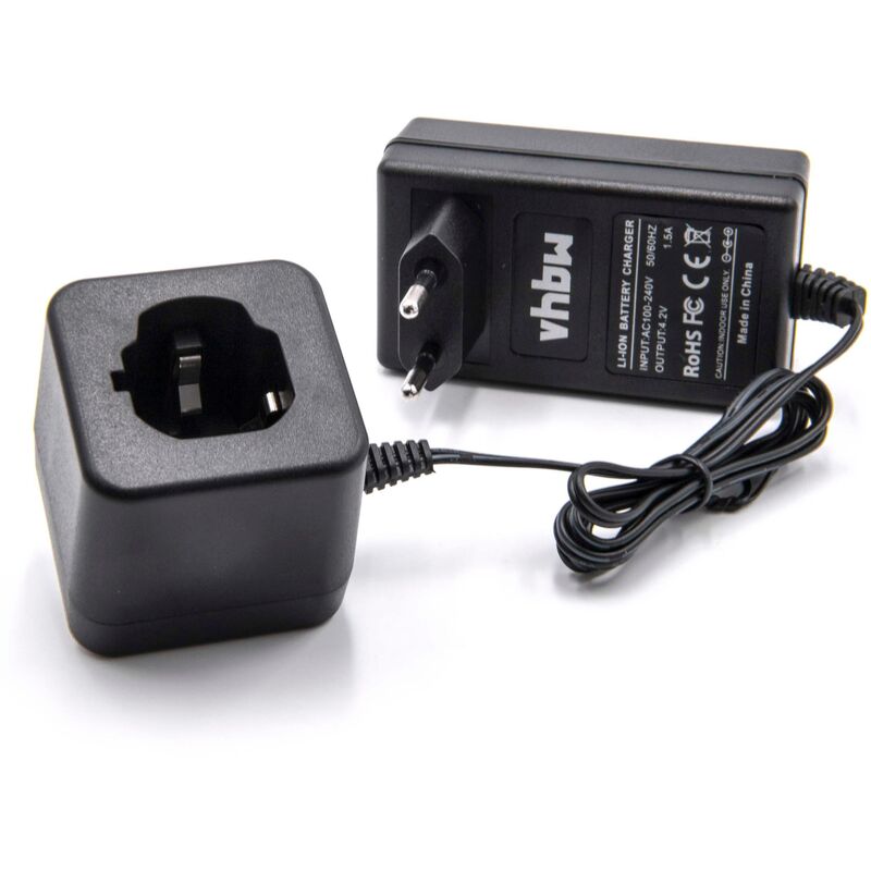 foto del prodotto vhbw caricabatterie compatibile con bostitch gbt1850k, gf1564k, gfn1564k, gfn1664k batterie li ion di attrezzi 3,6v 