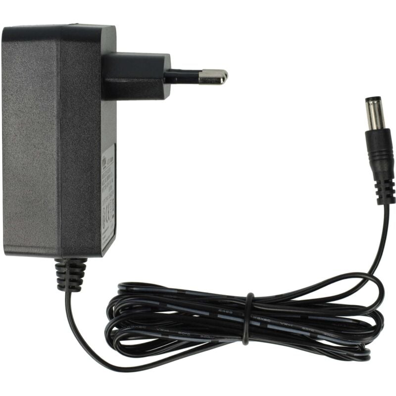 foto del prodotto vhbw caricabatterie compatibile con de longhi colombina xlr18li.o., xlr18li, xlr18lm.gr, xlr18lm.bl aspirapolvere portatile a batteria