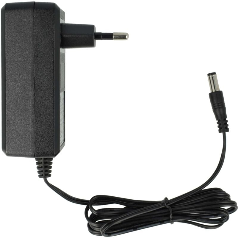foto del prodotto vhbw caricabatterie compatibile con de longhi columbina xlr32led.bk, xlr32lmd.gr, xlr32lmd.bk, xlr32lmd.w aspirapolvere portatile a batteria