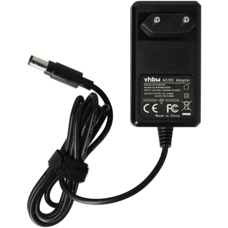 immagine 0 del prodotto vhbw caricabatterie compatibile con dyson dc45 plus, dc45 up top, dc45 car boat, dc57 animal pro, dc56, dc57 aspirapolvere portatile a batteria