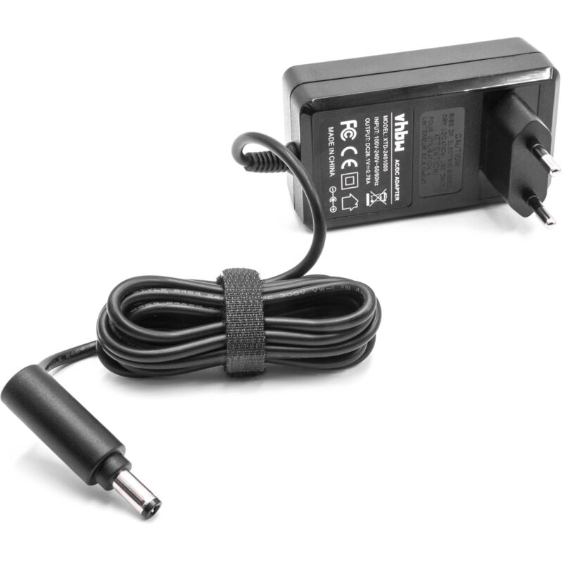 foto del prodotto vhbw caricabatterie compatibile con dyson v6 trigger, v6 motorhead, v6 top dog, v6 total clean, v6 fluffy aspirapolvere portatile a batteria
