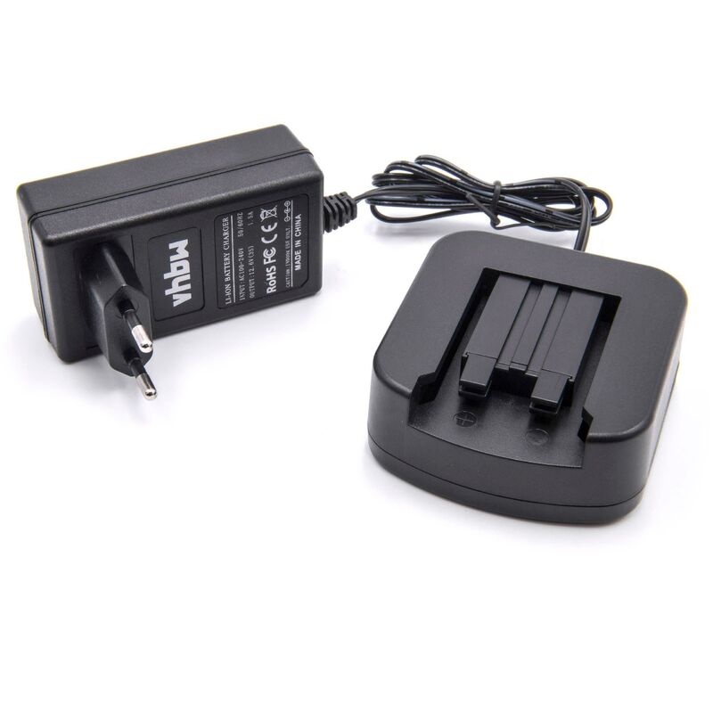 foto del prodotto vhbw caricabatterie compatibile con festo festool c12li, t12 3, c 12 li, t 12 3 batterie li ion di attrezzi