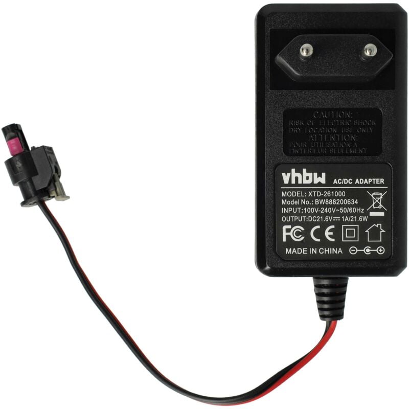 foto del prodotto vhbw caricabatterie compatibile con gardena r70li batterie di robot tagliaerba