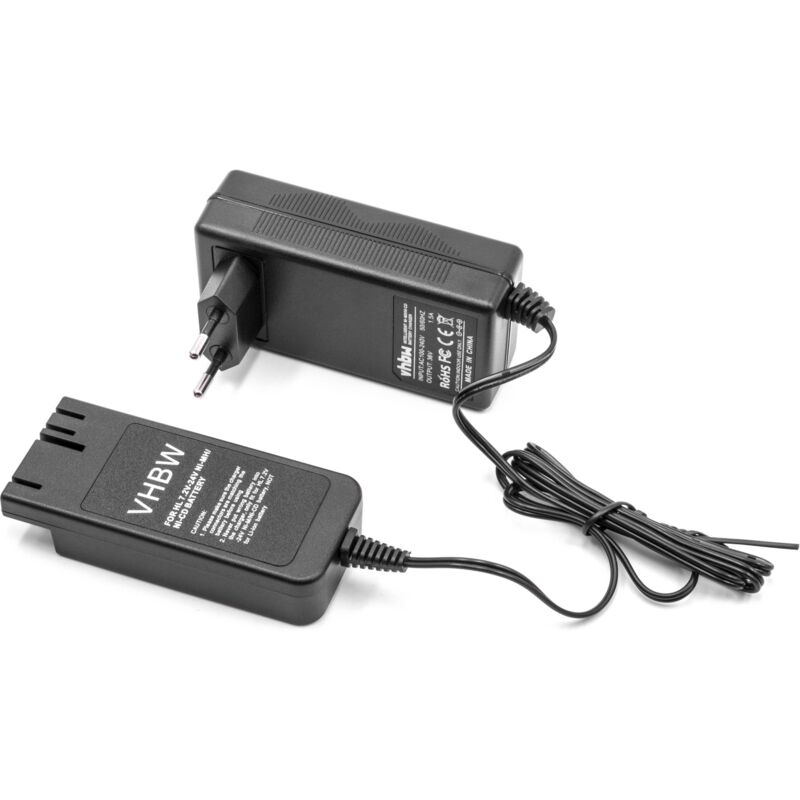 foto del prodotto vhbw caricabatterie compatibile con hilti b 24 2.0, b 24 3.0, 24v b24 batterie ni cd, nimh di attrezzi