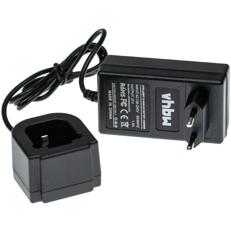 foto del prodotto vhbw caricabatterie compatibile con hilti sf150, sf100, sb12, sf100a, bd2000, sb10, sf120 a, sf121, sf121 a batterie ni cd, nimh di attrezzi, 27v
