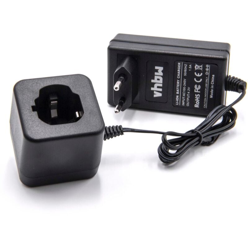 foto del prodotto vhbw caricabatterie compatibile con hitachi hikoki db 3dl, db 3dl2, nt 50gs, nt 65ga, nt 65gb, nt 65gs batterie li ion di attrezzi 3,6v 