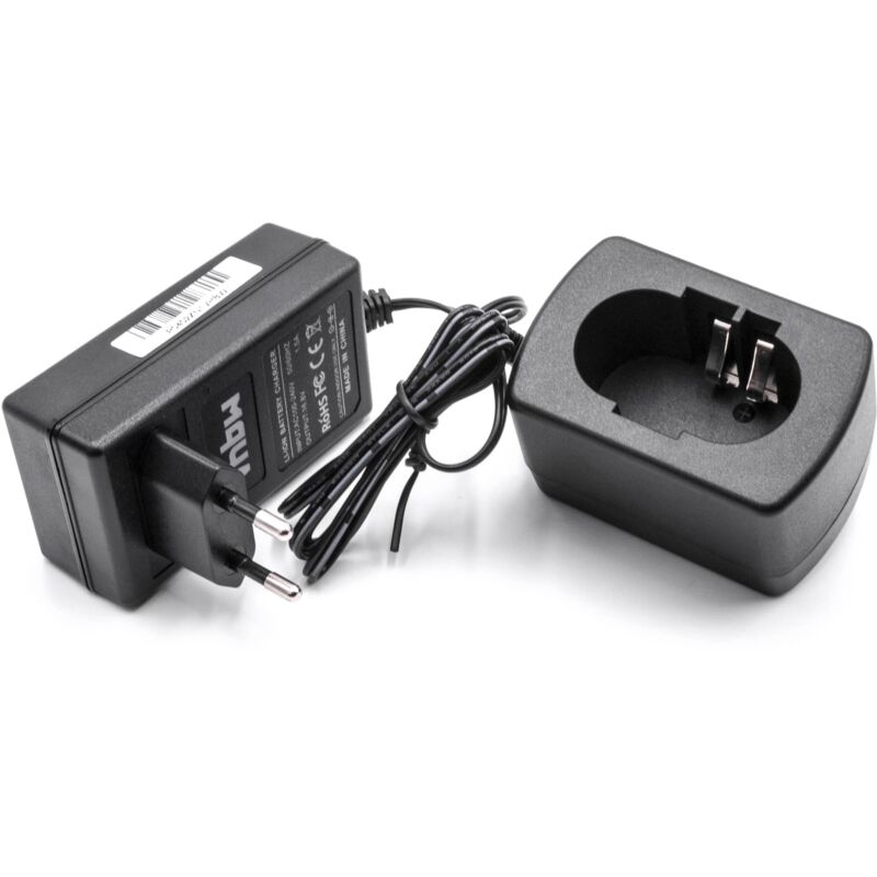 foto del prodotto vhbw caricabatterie compatibile con hitachi wh 14da, wh 14daf2, wh 14dh, wh 14dl, wh 14dm, wh 14dmb, wh 14dmk, wh 14dml, wh 14dmr batterie di