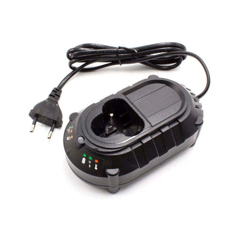 foto del prodotto vhbw caricabatterie compatibile con makita wt01w, wt01, wt01z, um164dwexl, um164dz batterie li ion di attrezzi tipo 2, 10,8v
