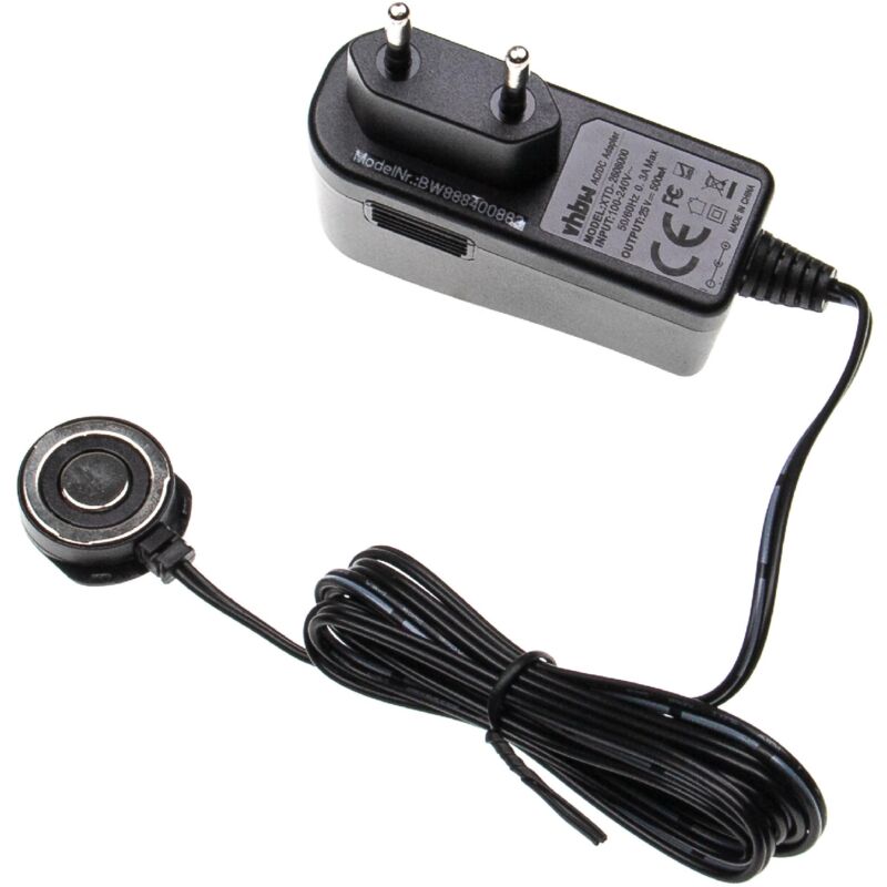 foto del prodotto vhbw caricabatterie compatibile con philips speedpro fc6812, fc6813, fc6814, fc6901, fc6902 aspirapolvere portatile a batteria