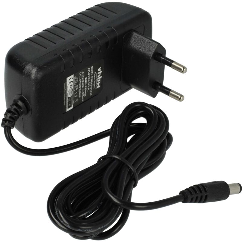 foto del prodotto vhbw caricabatterie compatibile con siemens extreme cordless power vch6xtrm 02, vch6xtrm 01 aspirapolvere portatile a batteria