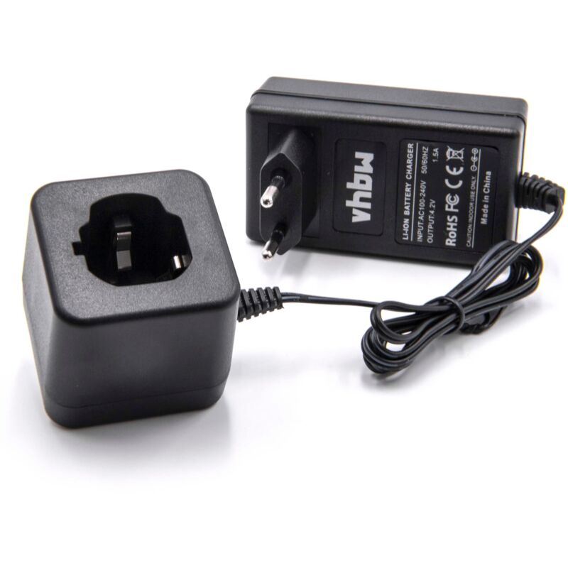 foto del prodotto vhbw caricabatterie sostituisce bostitch 9b12070r per batterie li ion di attrezzi 3,6v 