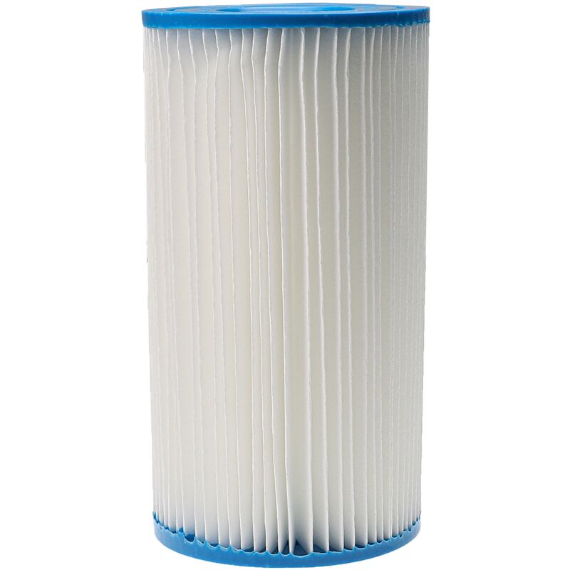 foto del prodotto vhbw cartuccia filtro sostituisce intex filtro tipo a per piscina, pompa filtro filtro dell acqua, bianco blu