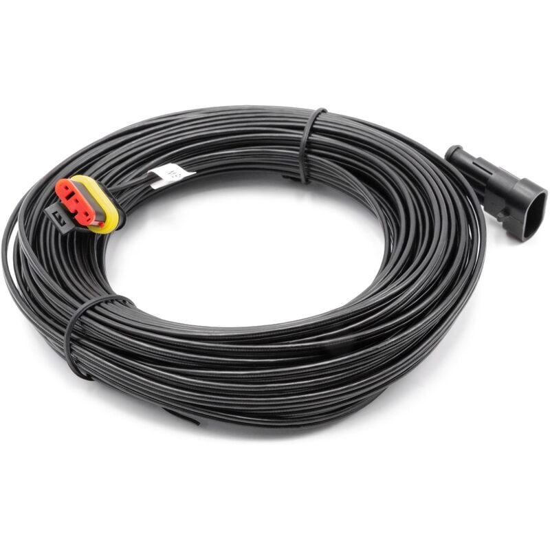 foto del prodotto vhbw cavo a bassa tensione compatibile con mcculloch rob r600, r800, r1000 2017 robot rasaerba, tagliaerba elettrico 20 m