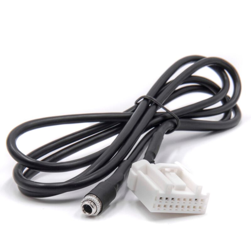 foto del prodotto vhbw cavo adattatore audio aux per autoradio 120 cm compatibile con mazda mx 5 2006 , rx8, 3, 6