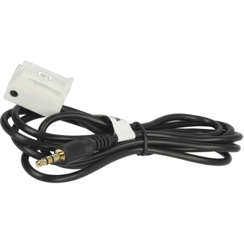 foto del prodotto vhbw cavo adattatore audio aux per autoradio 120 cm compatibile con peugeot dall anno di prod. 2006 207
