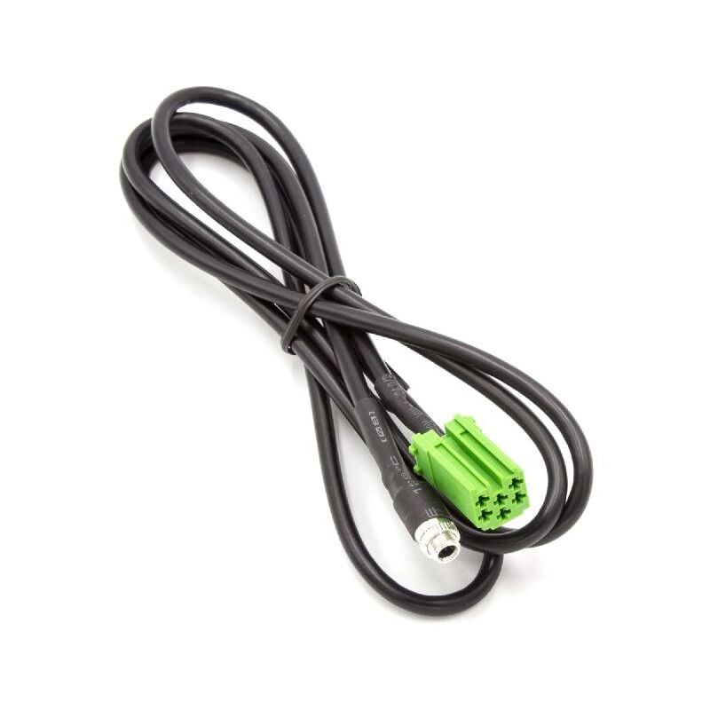 foto del prodotto vhbw cavo adattatore audio aux per autoradio 120 cm compatibile con renault laguna, megane, clio