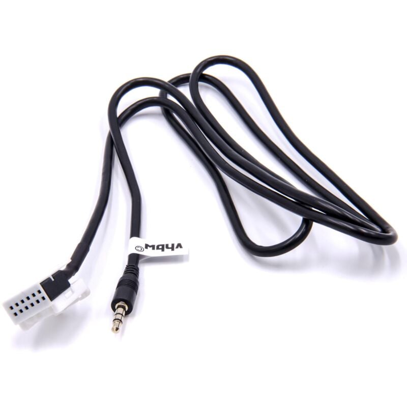 foto del prodotto vhbw cavo adattatore audio aux per autoradio compatibile con citroen dall anno di prod. 2004 ds5, jumper, jumpy, nemo
