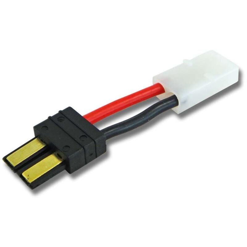 foto del prodotto vhbw cavo adattatore compatibile con presa tamiya su connettore traxxas per batteria da modellismo