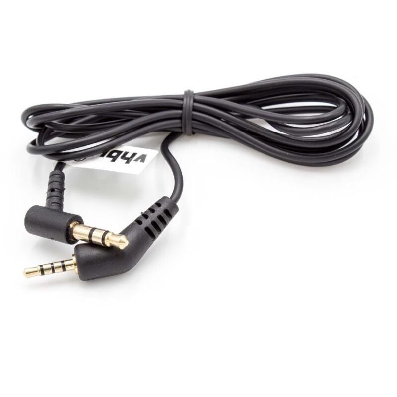 foto del prodotto vhbw cavo audio aux con connettore jack da 3,5mm compatibile con bose quietcomfort 3, qc3 cuffie, 120cm