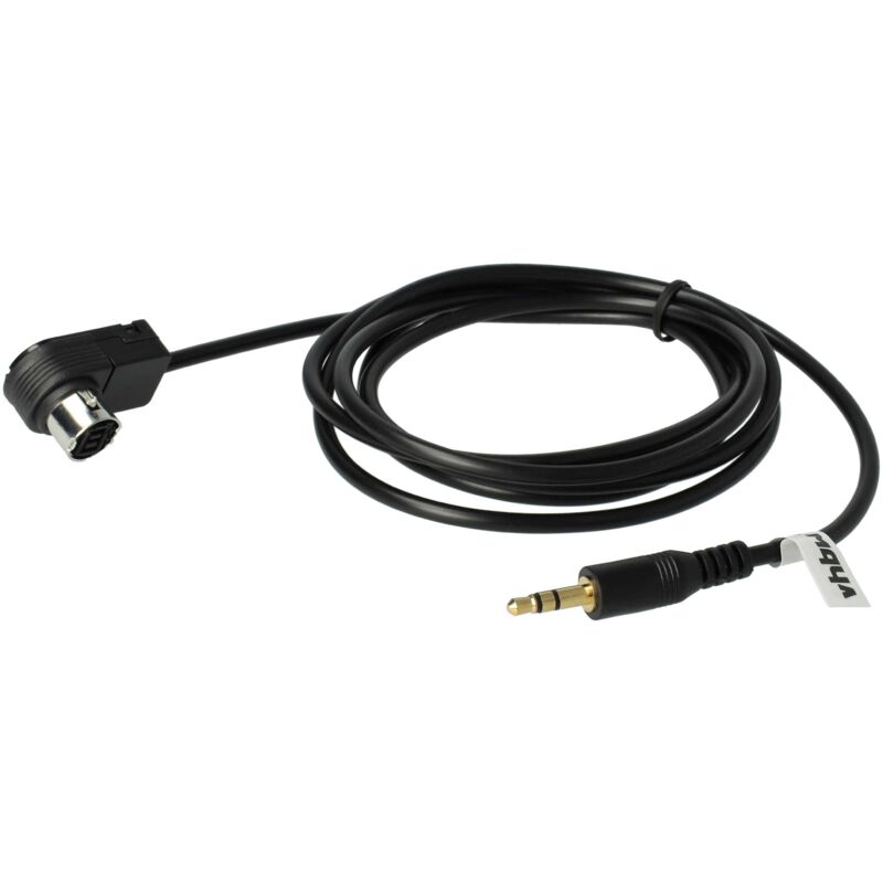foto del prodotto vhbw cavo aux line in adattatore per autoradio compatibile con alpine cda 9831r, cda 9833r, cda 9847r, cda 9851r, cda 9852rr rb