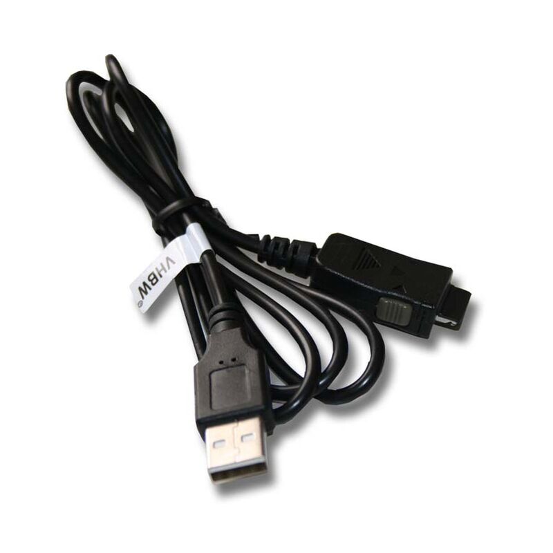 foto del prodotto vhbw cavo dati usb cavo di ricarica 2 in 1 compatibile con hp ipaq hx4700, rx1950, rx3700, rx3710 dispositivo palmare, handheld computer 130cm,