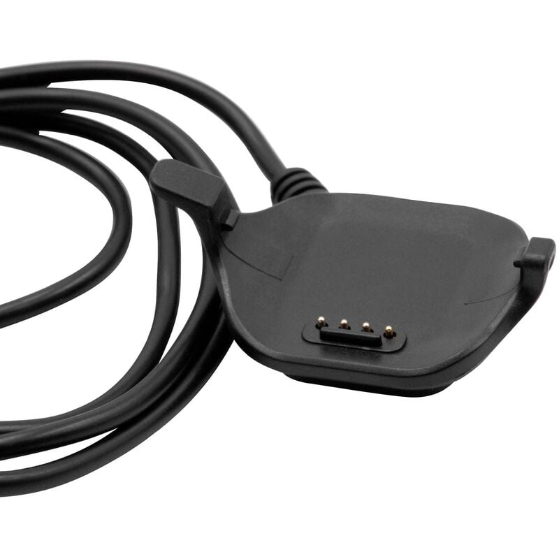 foto del prodotto vhbw cavo di alimentazione compatibile con garmin forerunner 25 small smartwatch tracker stazione di ricarica, nero, 96 cm
