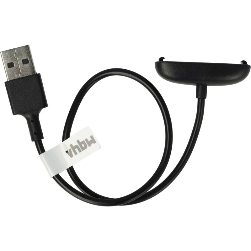 foto del prodotto vhbw cavo di alimentazione usb compatibile con fitbit ace 3 smartwatch tracker stazione di ricarica, nero, 30 cm